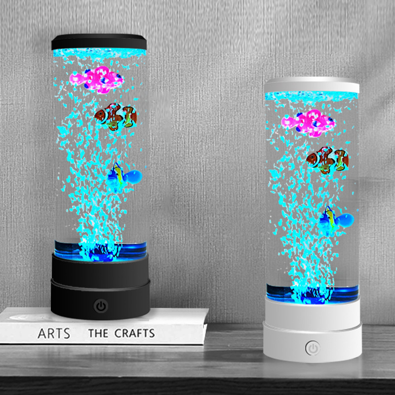 Wedding Party Supply - سمكة فقاعية LED متعددة الألوان محاكية