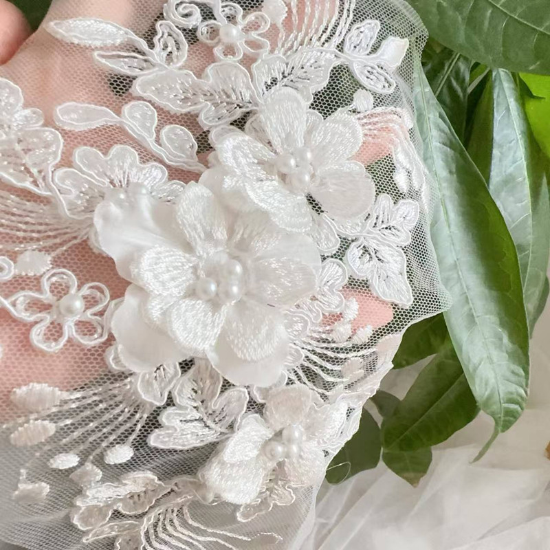 Wedding Dress Supply - قطعتان = زوج واحد، دانتيل مطرز