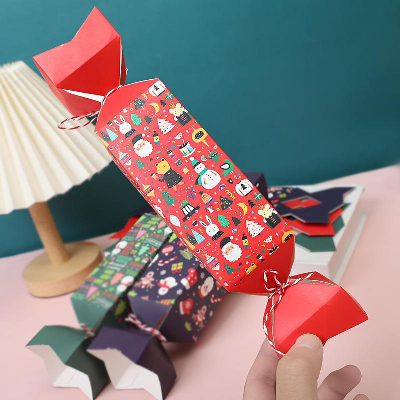 Papercraft Supply Ribbon - 12 قطعة من علب الحلوى المصنوعة