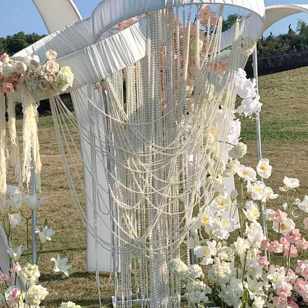 إكليل من الخرز اللؤلؤي المصنوع - مراجعة Wedding Supply In Bulk وسعره