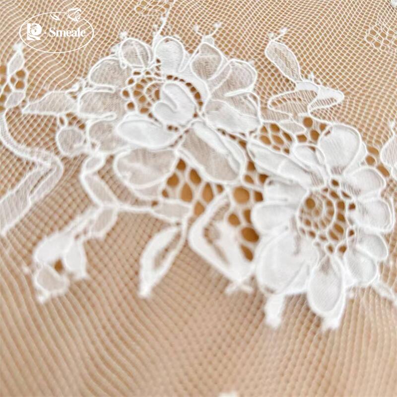 3 أمتار/قطعة، قماش دانتيل مطرز - مراجعة Wedding Dress Supply وسعره