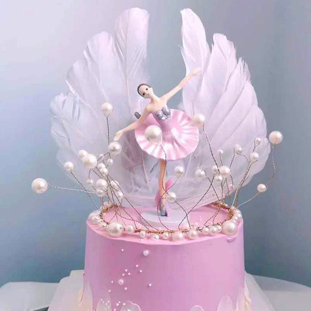 3 قطع من تمثال راقصة الباليه ع - مراجعة Good Supply Wedding Cake وسعره