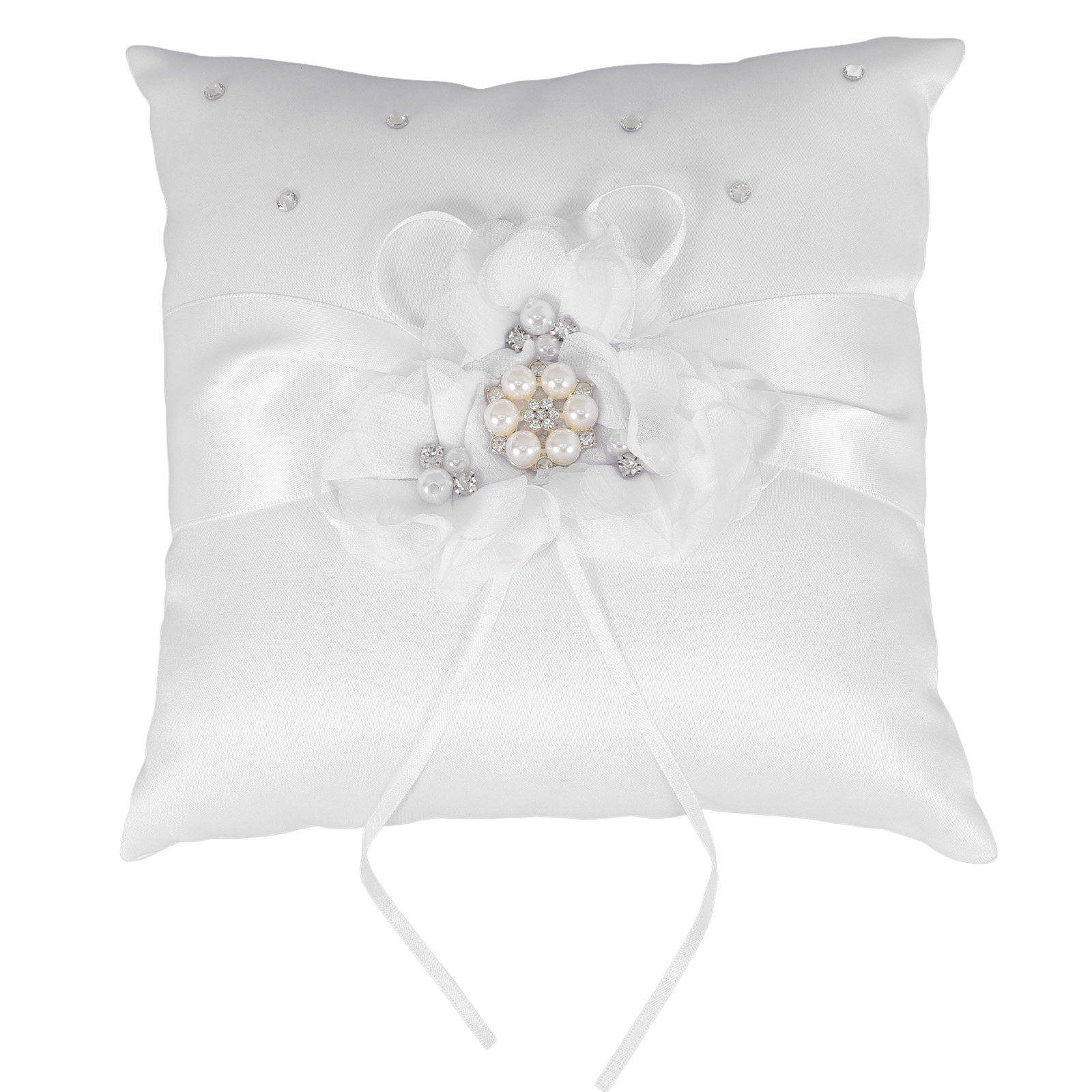 وسادة أنيقة لحمل خواتم الزفاف، - مراجعة Ring Bearer Pillow وسعره