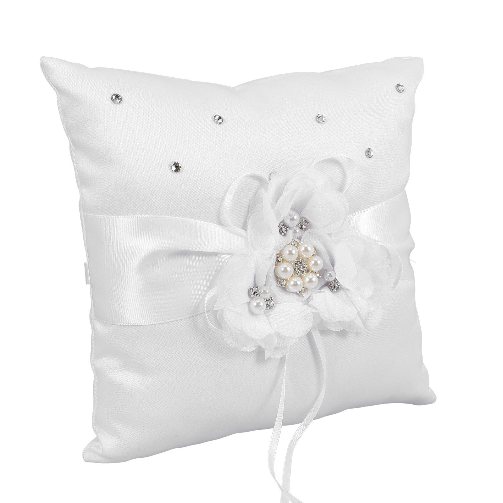 وسادة أنيقة لحمل خواتم الزفاف، - مراجعة Ring Bearer Pillow وسعره