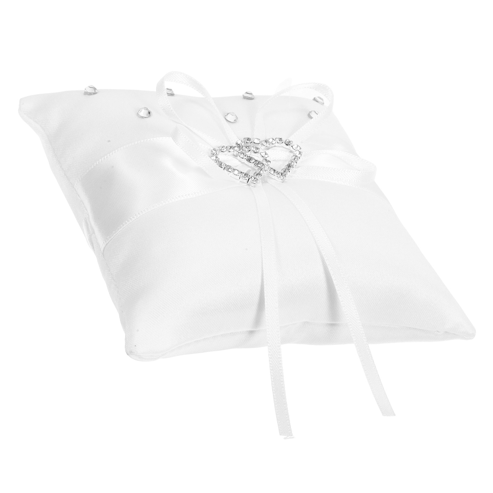 وسادة خاتم زفاف بيضاء مقاس 10x - مراجعة Ring Bearer Pillow وسعره