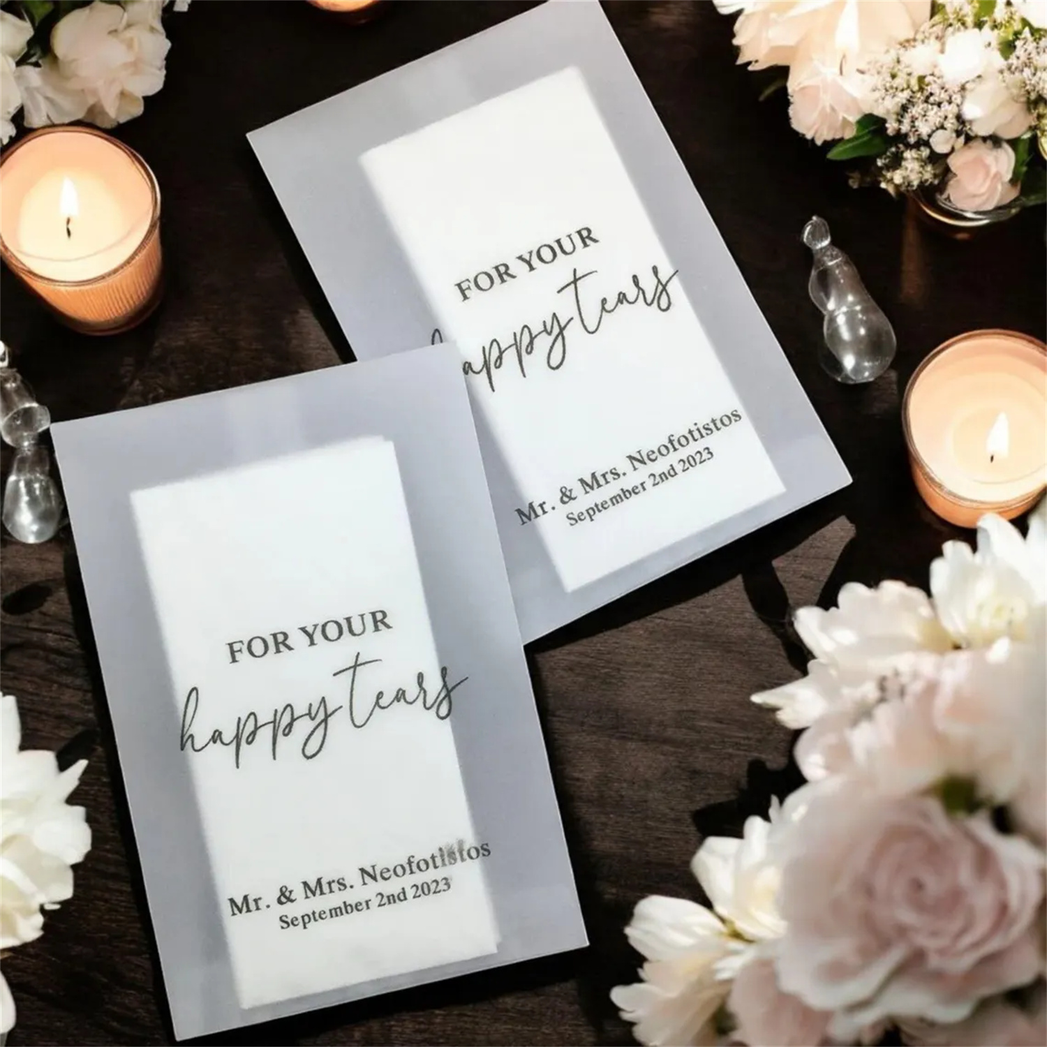 25 قطعة من أكياس المناديل المخ - مراجعة Wedding Supply In Bulk وسعره