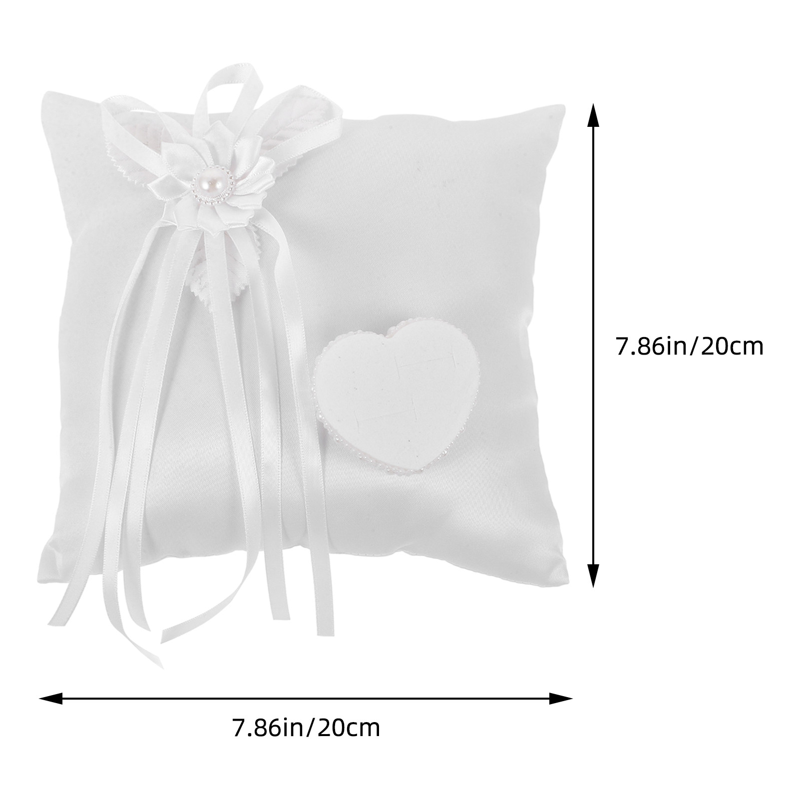 وسادة زفاف مزينة بالزهور، لتزي - مراجعة Ring Bearer Pillow وسعره