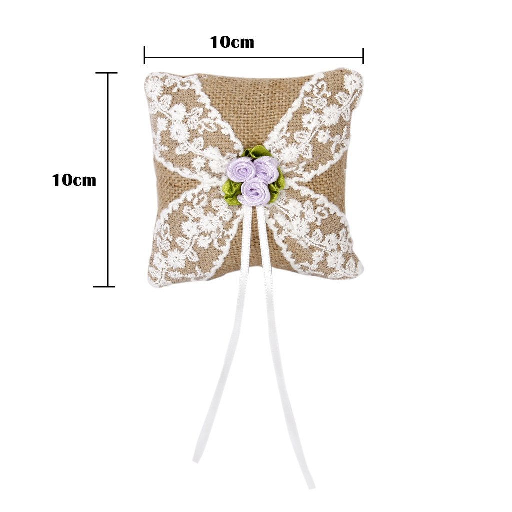 وسادة لحامل خاتم الزفاف، مناسب - مراجعة Ring Bearer Pillow وسعره