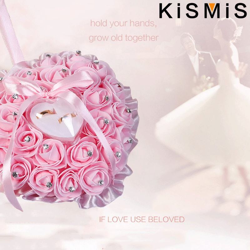 خاتم الزواج وسادة الأزواج صندو - مراجعة Ring Bearer Pillow وسعره