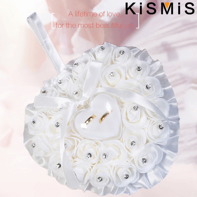 خاتم الزواج وسادة الأزواج صندو - مراجعة Ring Bearer Pillow وسعره