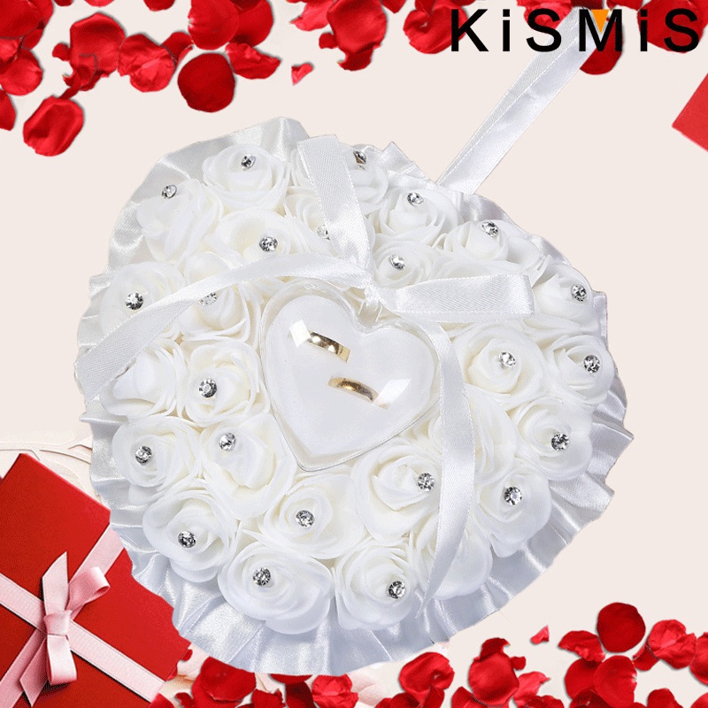 خاتم الزواج وسادة الأزواج صندو - مراجعة Ring Bearer Pillow وسعره