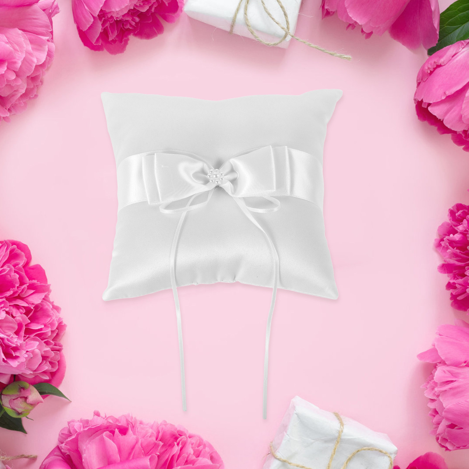 وسادة خواتم الزفاف على الطراز  - مراجعة Ring Bearer Pillow وسعره